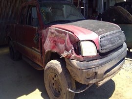 2002 TOYOTA TUNDRA, BURGUNDY, SR5, EXTD CAB, 4.7L, AT, 4WD, Z25090